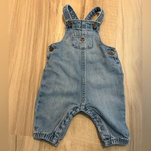 Baby Gap Blue Jean Overalls Size 0-3 months